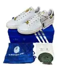 BATHING APE Adidas Originals Stan Smith 30th Anniversary Classic White Shoes NEW