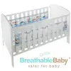 英國 BreathableBaby 透氣嬰兒床圍 兩側型 (19431海洋帆船款)