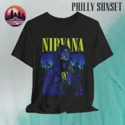 Nirvana Fan Made T-shirt, Nevermind, In Utero, Unplugged, Incesticide
