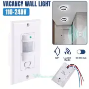 110-240V Automatic PIR Occupancy Motion Sensor Light Switch Auto On/Off Infrared