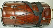Musical Instrument Wedding Rosewood Sheesham Punjabi Bhangra Dhol With Bag