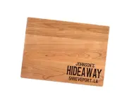 Personalized Hideaway Cutting Board | Welcome To Our Home Charcuterie Board |