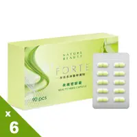 在飛比找ETMall東森購物網優惠-《FORTE》台塑生醫美纖塑膠囊x6盒(90粒/盒)