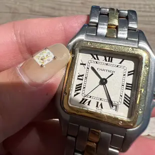 /二手轉賣/Cartier PANTHÈRE DE CARTIER美洲豹腕錶 日本中古錶
