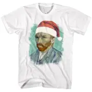 Vincent Van Gogh as Santa Men's T Shirt