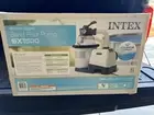 NEW Intex 1500 GPH Krystal Clear Above Ground Pool Sand Filter Pump Set SX1500