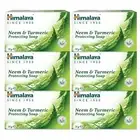 6 X Himalaya Herbals Neem & Turmeric Soap 75 gms