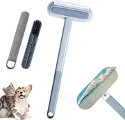 3 in 1 Pet Hair Remover for Couch Furniture, Reusable Pet Fur Cleaner Brush Hair Removal Tool for Dog and Cat Hair, Washable Lint Brushes for Clothing, Bedding, Sofa, Pet Bed, Carpets(1pc)