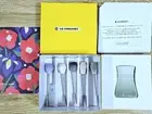 LE CREUSET Food Pick & Small Jar Set Ice Rainbow SP/PP/WG/M/FLI NIB