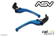 ASV Honda Monkey Z125 2018 F3 Regular Blue Brake and Clutch Levers