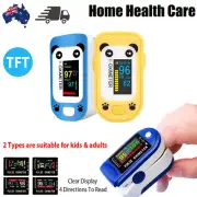 Fingertip Blood Heart Rate Oxygen Monitor Oximeter Pulse SpO2 Saturation