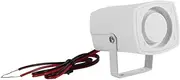 Wired Mini Horn, Loud Home Vehicle Security Sound Alarm System Alarm Siren Horn with Support for Home Security System