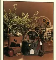 Country Baggage Cloth Bags Sewing Pattern Primitive Folk Art Snowman Sunflower