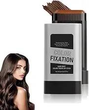 Swarous Long Lasting Hair Color Stick,Waterproof and Sweat-Proof Hair Dye Stick,2-in-1 Natural Essence Extract Hair Dye, Portable Hairs Colors Touch-Up Sticks With Comb (Coffee)