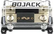 BOJACK 0/2/4 Gauge AWG in-Line ANL Fuse Holder with 400 Amp Fuse No Wire Terminals Needed Inline Fuse Holder with Insulating Cover, Automotive 4, 2, 0 Gauge Fuse Block