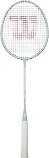 Wilson Badminton Racket, Aluminum Frame, Strung for Beginners, Play, Recreation