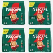 NESCAFE 3 in 1 RICH Blend & Brew Instant Coffee 100 Stick (25stick x 4Pack)