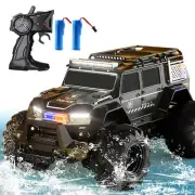 Radio Controlled Car for Children Off-road Stunt Car RC Car Amphibious 4WD 4WD W