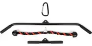 EVMT Ultimate Gym Bundle: 27 Tricep Rope, 40 And 15 Pulldown Bars - Home Gym LAT