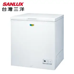 【SANLUX 台灣三洋】148公升上掀式冷凍櫃SCF-148GE
