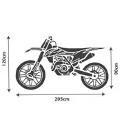 Motorbike Cover - Garaged Indoor Soft Cover - Small/Medium