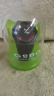 Gebo Green Earth & Blue Oceans Wrist Watch - Fino Flame - Save the Earth (B 13)