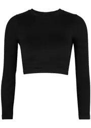 PRISM2 Equilibrium Stretch-jersey Top, Tops, Black, One Size One Size