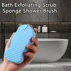 Body Scrubber 3d Pattern Bathing Bath Exfoliating Scrub Shower Brush Pva