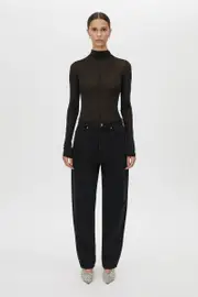 Rhodes 2.0 Denim Jean in Inky Black - CAMILLA AND MARC® C&M