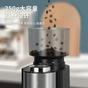 電動磨豆機咖啡豆研磨機咖啡磨豆機家用小型咖啡機磨粉器