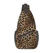 Patterned Sling Bag Crossbody One Size Leopard Print Skin Pattern