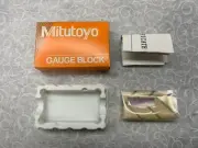 MITUTOYO .0201" Rectangular Steel Gage Gauge Block 611231-241 1F Made in JAPAN