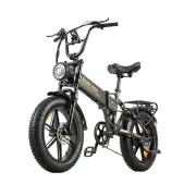 [EU DIRECT] BURCHDA R7 Electric Bike 48V 16Ah Battery 1000W Motor 20inch Tires 50-60KM Mileage Range 180KG Max Load Fold