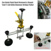 1 Set T-rod Slide Hammer Bridge Puller Kit Car Body Paintless Dent Repair Tool
