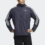 ADIDAS 247 WIND JKT HM2721 男 外套 連帽 亞洲版 運動 訓練 防風 夾克 愛迪達 墨藍