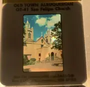 Sarbo-seens Travel Photos Old Town Albuquerque New Mexico Vintage Slides NOS VTG