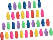 GETAJGHSD 50pcs Eraser Pencil Caps Pencil Protectors Students Lightweight and Easy to Carry