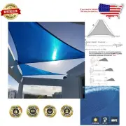 Customizable UV-Blocking Triangle Sun Shade Sail 20'x20' for Outdoor Spaces