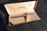 Vintage, collectable, Amtrak Sheaffee Blue Ink Ball Point Pen Amtrak logo