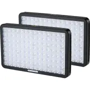 Amaran Pano 60C RGB LED Panel 2 Light Kit - Charcoal
