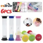 6x Sand Timer Hourglass 1-10Minutes Toothbrush Sandglass 30Second Clock Shower