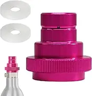 SIGANDG CO2 Quick Adapter, Quick Adapter for CO2 Soda Compatible with Duo/Terra/Art, Sodastream Adapter 425 g Cylinder 60L Trapezoidal Thread TR21-4
