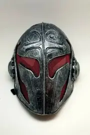 New Red Paintball Knights Full Face Protection Templar Mask. I4
