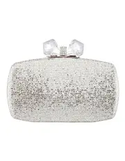 [NINA] Felice Silver Glitter Bag