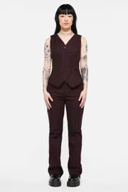 Undead Pinstripe Vest