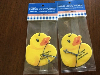 Billy the Duck Cucumber Melon Hanging Fragrance Diffuser Bath & Body Works