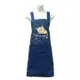可愛貓咪兩口袋圍裙F591-藍