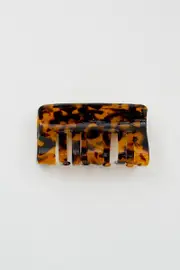 Animal Print Claw Clip
