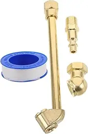 VINTORKY Tire Inflator Accessory Set 1 Set Quick Car Bike Motorcycle Garden Hose Repair