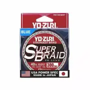 Yo-Zuri Superbraid Blue 300 Yards Superbraid Fishing Line Hi-Vis Saltwater Line